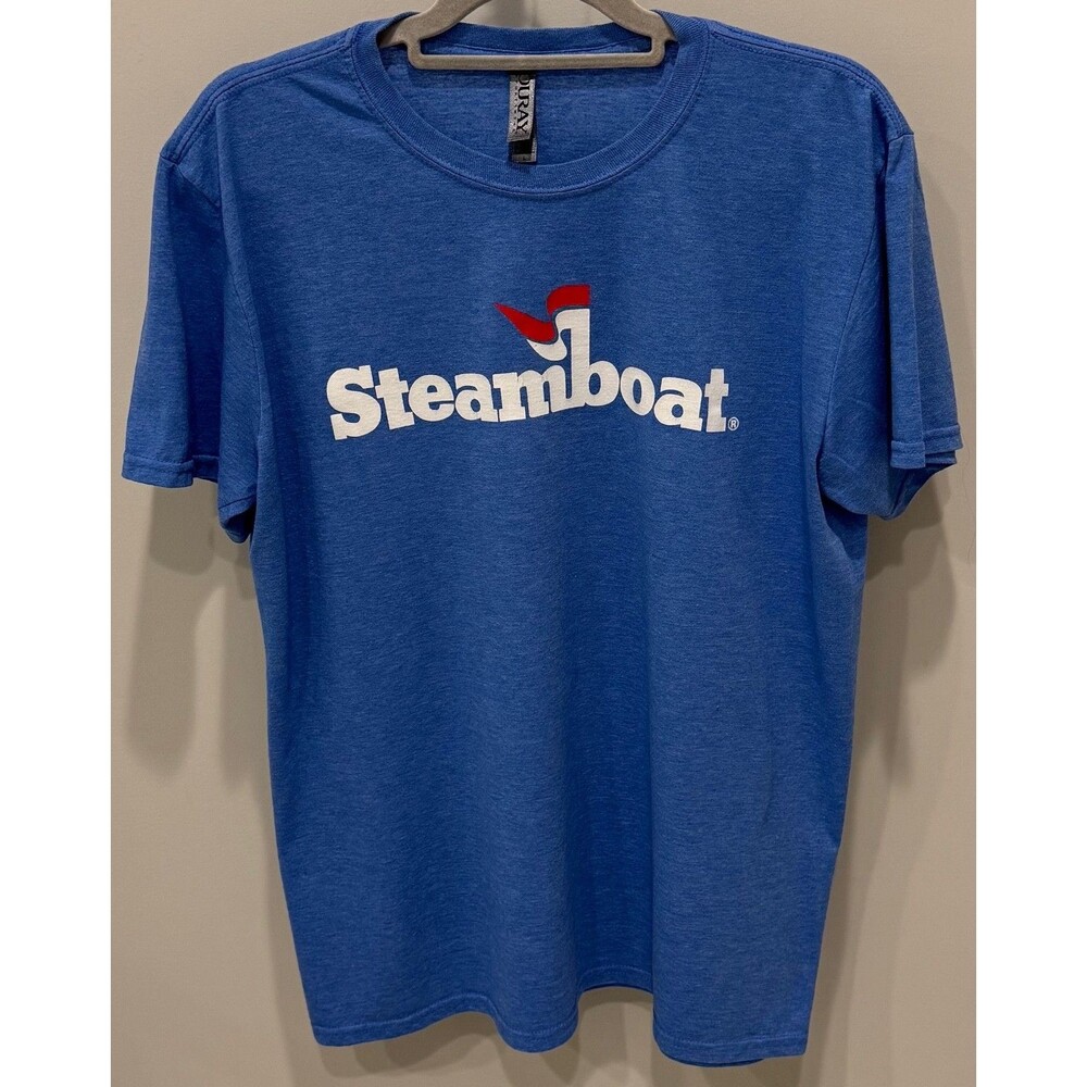Steamboat Ski Resort Colorado - Ouray T-Shirt - Men's Size Large - Blue